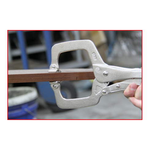 KS Tools Pince de soudage à pince, mâchoires de serrage mobiles 0-420 mm, longueur 610 mm
