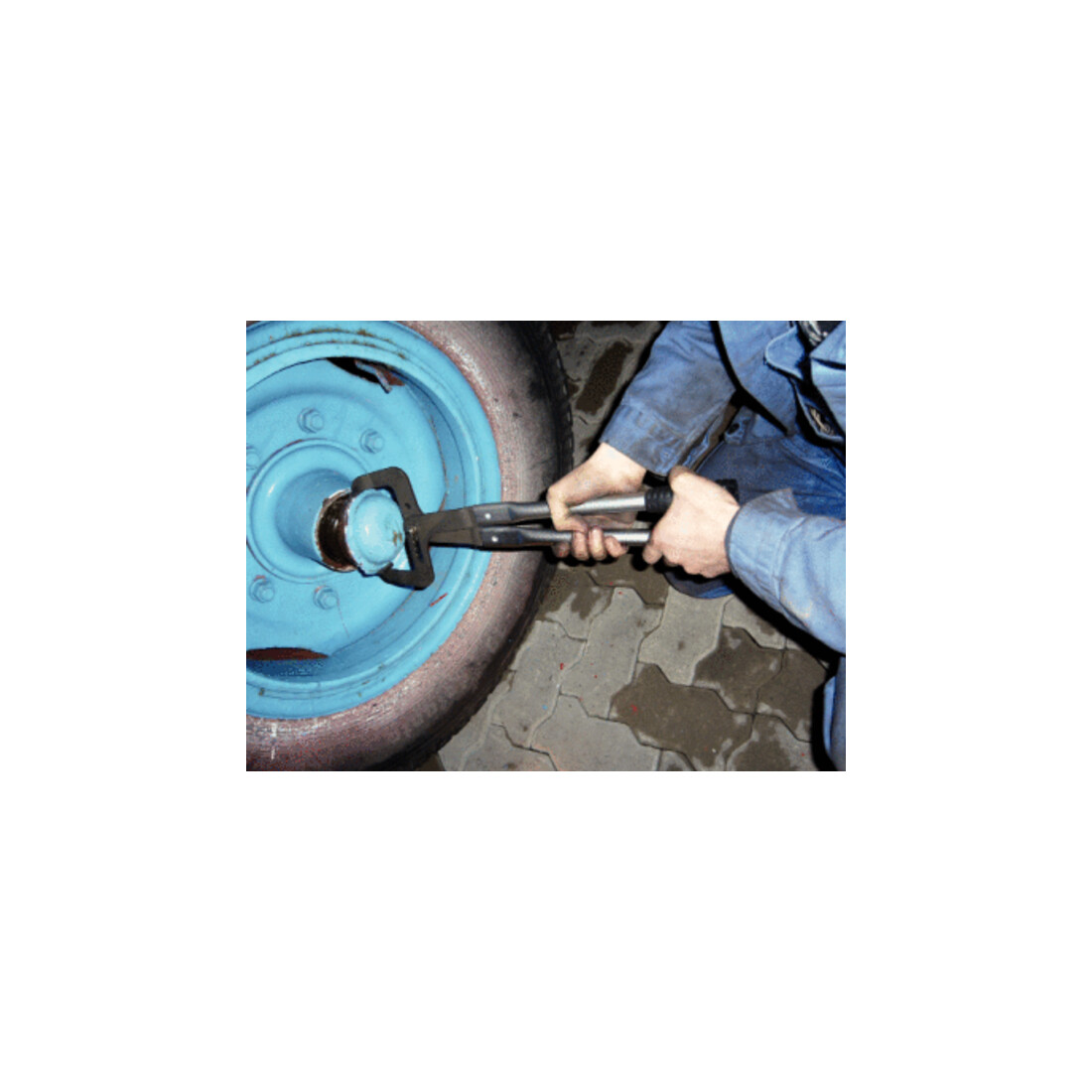 KS Tools Pince pour capuchon de moyeu, 500mm