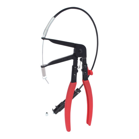 KS Tools Pince pour colliers auto-serrants avec câble Bowden,650mm