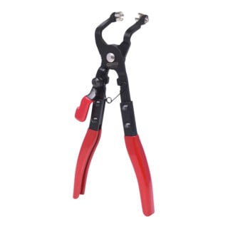 KS Tools Pince pour colliers de serrage coudée