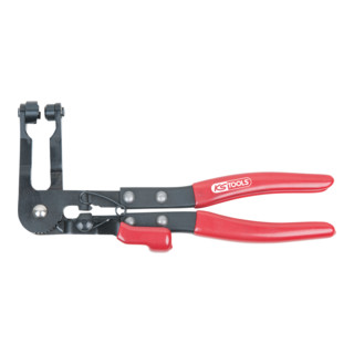 KS Tools Pince pour colliers de serrage coudée
