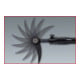 KS Tools Pinces leviers de montage articulé télescopique, 325 - 460 mm