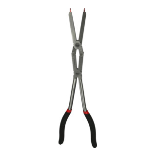 KS Tools Pinza a doppio snodo per anelli di sicurezza esterni, 345mm