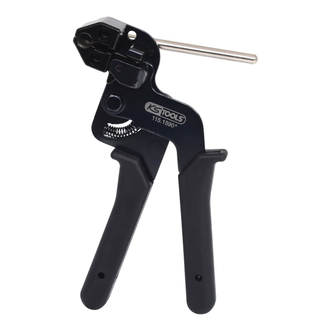 KS Tools Pinza di serraggio per fascette serracavi in acciao inox, con chiusura sferica