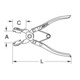 KS Tools Pinza per fascette stringitubo, 200mm-2
