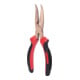 KS Tools Pinza per telefoni BERYLLIUMplus angolata, 180mm-4