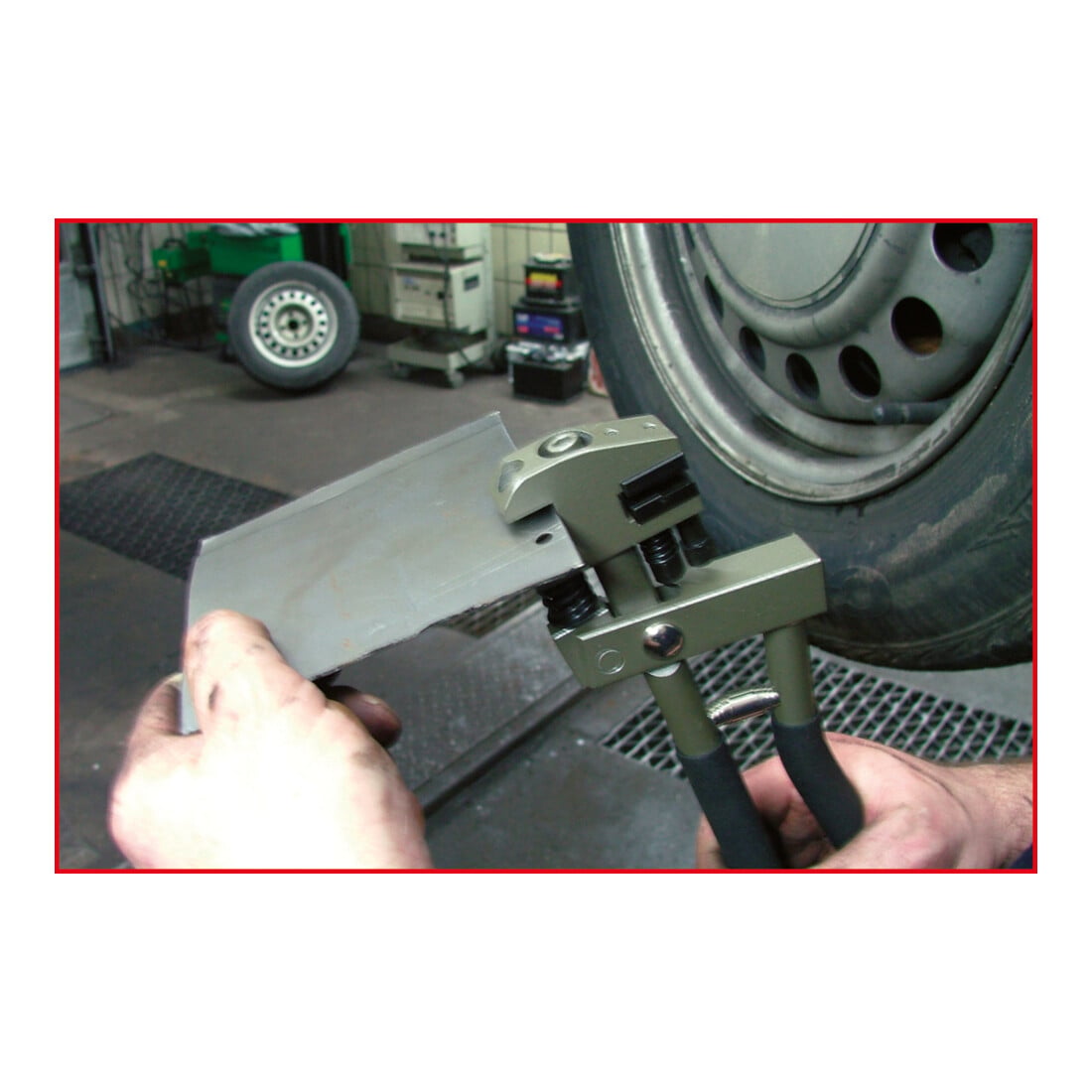 KS Tools Pinza profilatrice e punzonatrice, 285mm