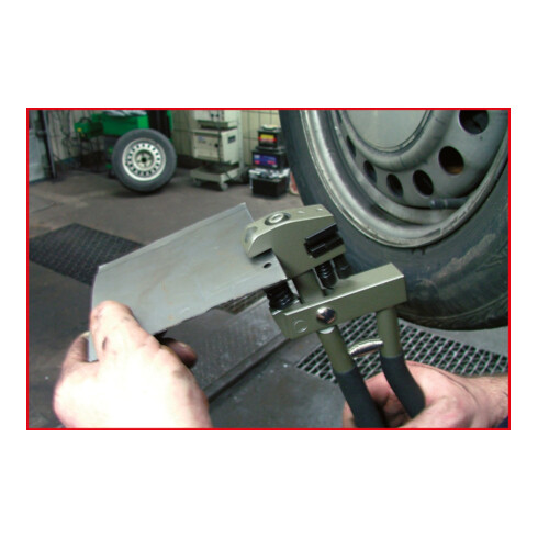 KS Tools Pinza profilatrice e punzonatrice, 285mm