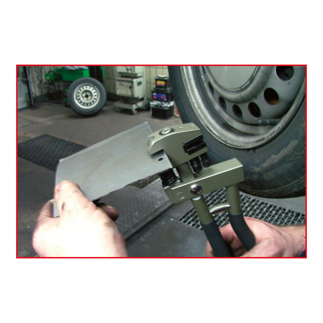 KS Tools Pinza profilatrice e punzonatrice, 285mm