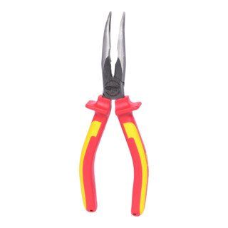 KS Tools Pinze a becchi tondi piatti ERGOTORQUE VDE, curvi