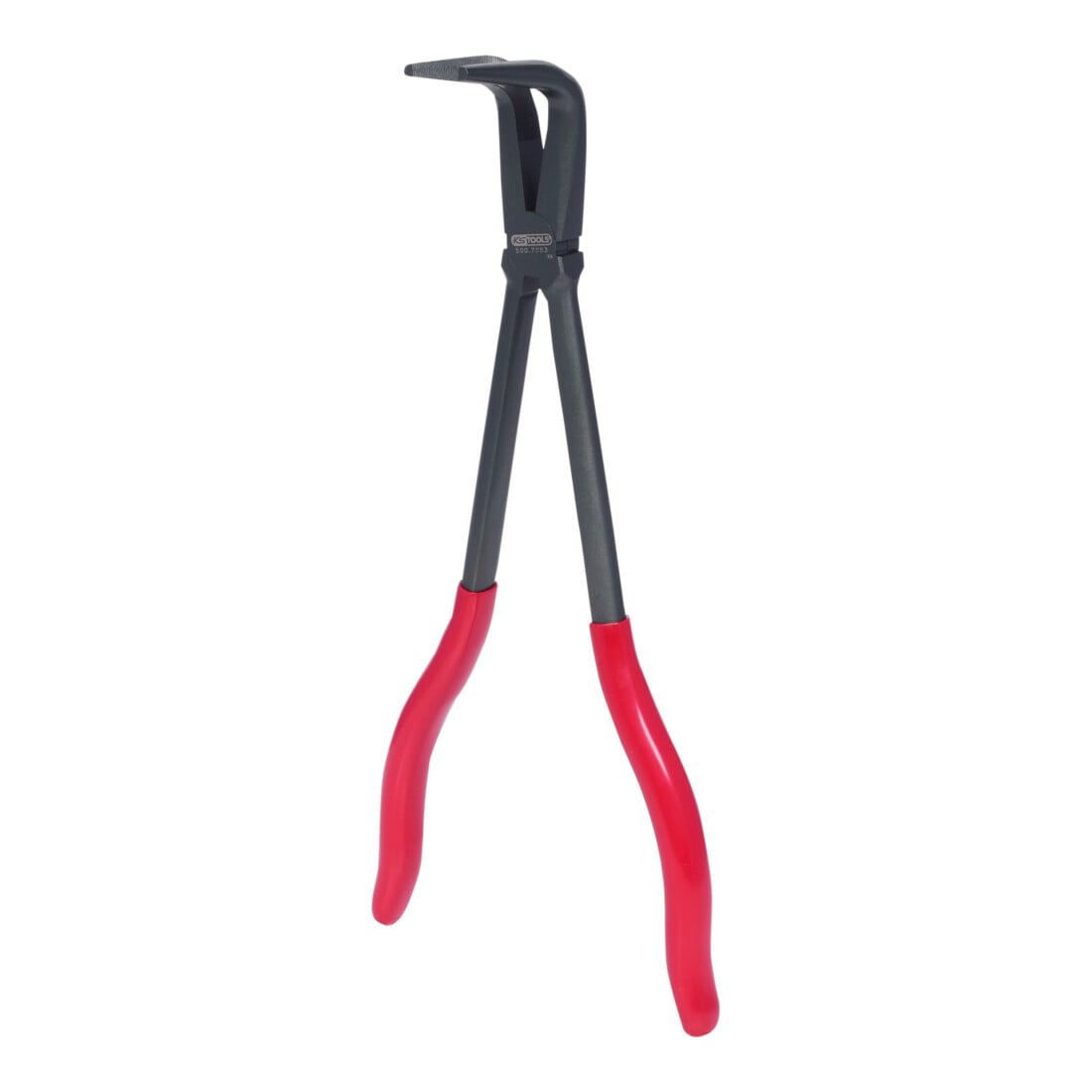 KS Tools Pinze a becchi tondi piatti piegati a 90°, XL, 270mm