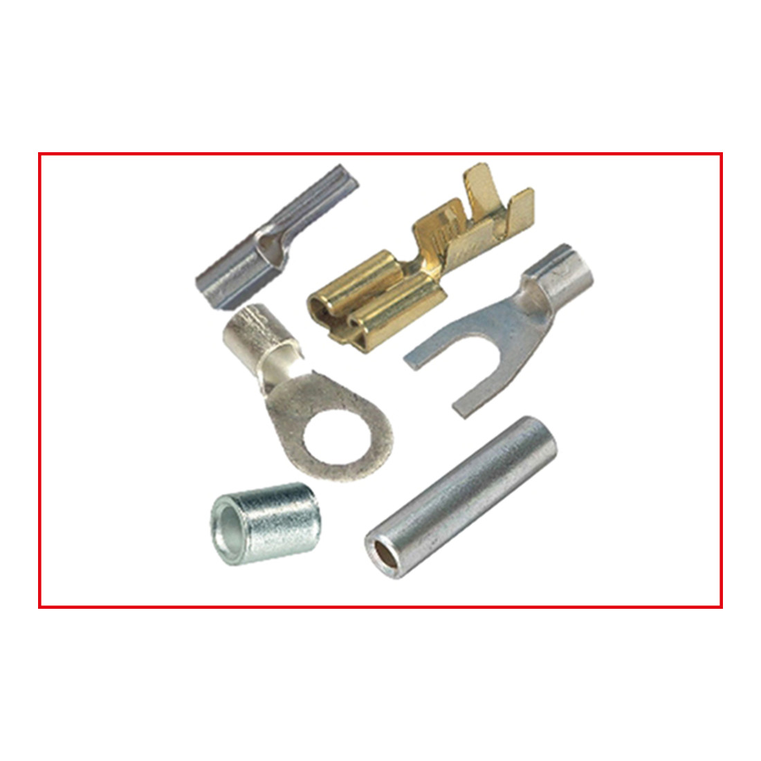 KS Tools Pinze a crimpare non isolati, 220mm