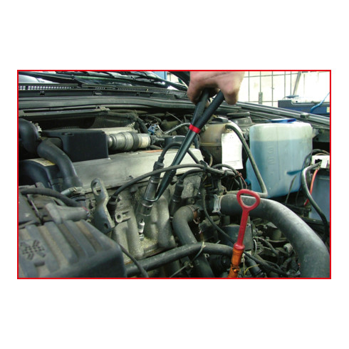 KS Tools Pinze a doppio snodo per connettori di candele Ø 8,0mm, lunghe