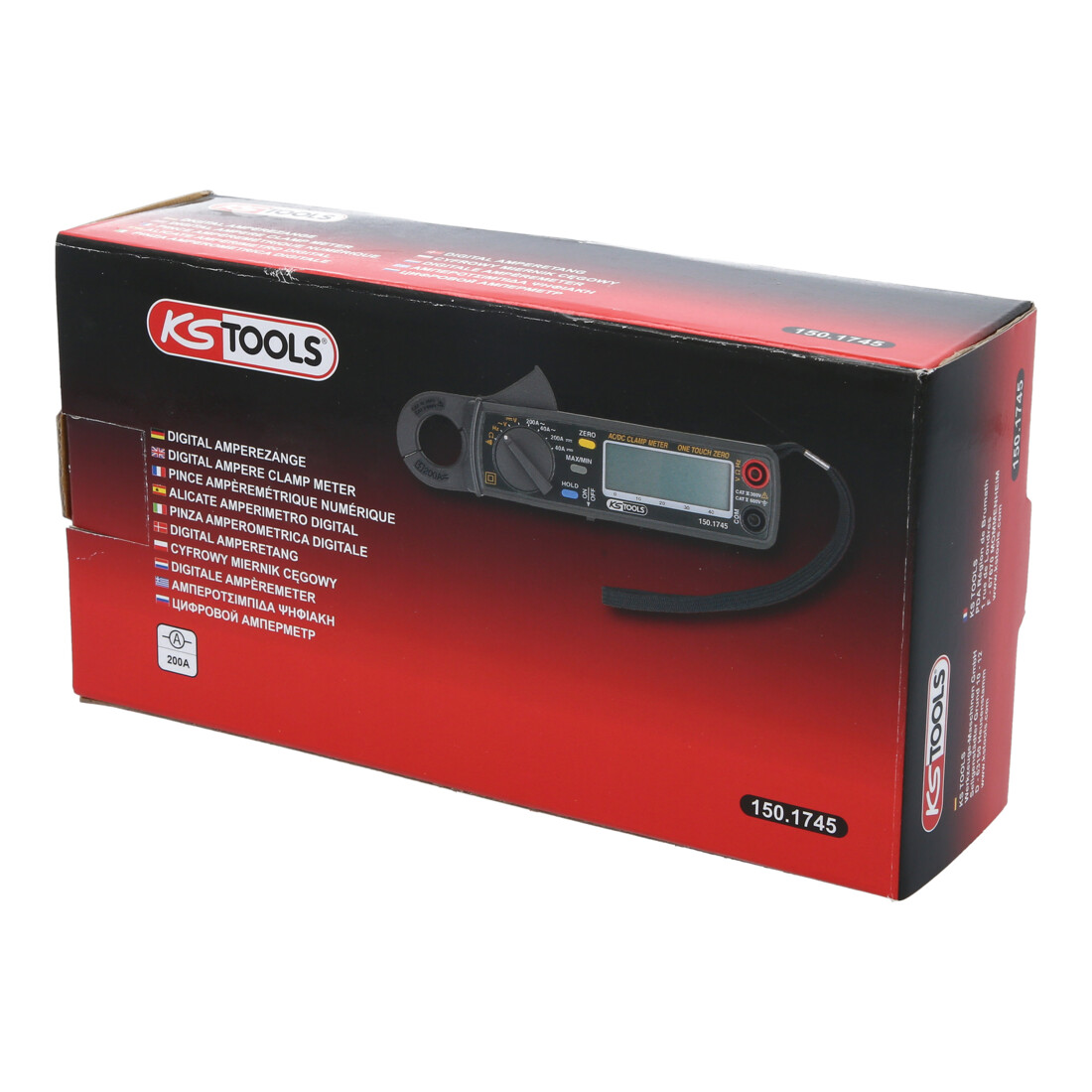 KS Tools Pinze digitali per Ampere 200A