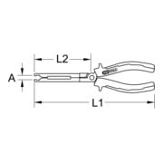 KS Tools Pinze per connettori di candele, 265mm-4