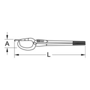 KS Tools Pinze per molle dei freni