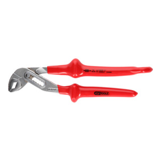 KS Tools Pinze per pompe dell'acqua 1000V con occhiello di sicurezza per linea di sicurezza
