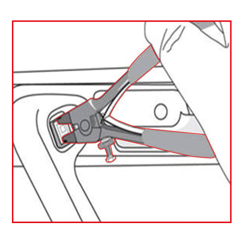 KS Tools Pinze per specchi esterni