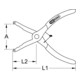 KS Tools Pinze per tagli, estremità della pinza angolata-4