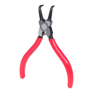 KS Tools Pinze Seeger per anelli di sicurezza interni, angolate, 130mm