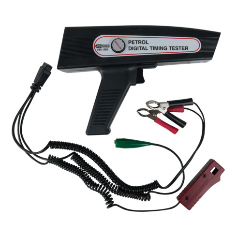 KS Tools Pistola digitale per fasatura accensione (stroboscopio) con display a LED