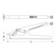 KS Tools Pistola per fascette, 2,4 - 13mm-4