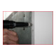 KS Tools Pistola pneumatica per rivetti ciechi L-290mm-5