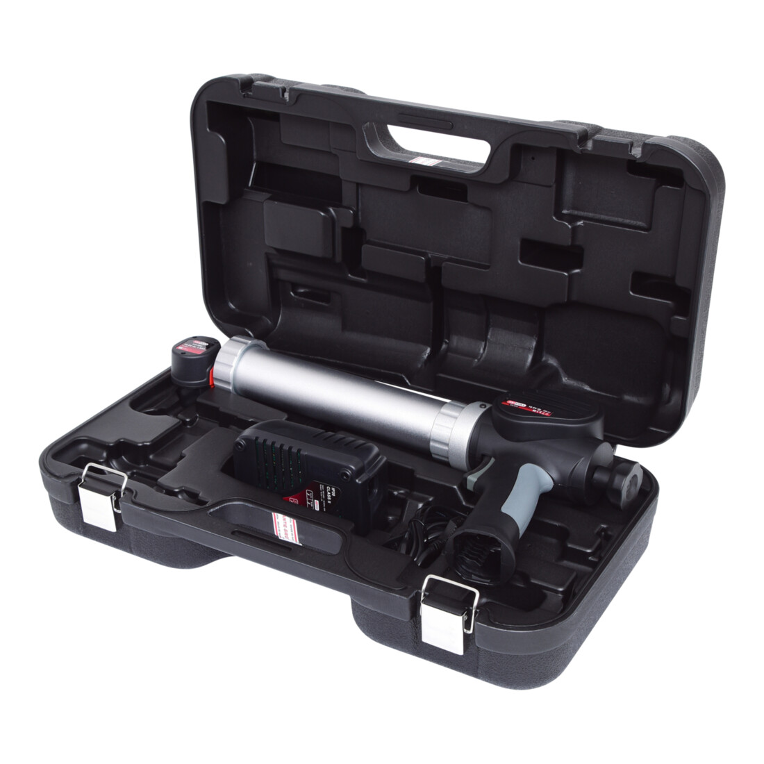 KS Tools Pistolet à cartouche sur batterie 400 ml avec 1 batterie et chargeur