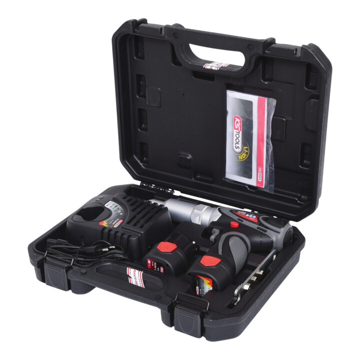 KS Tools Pistolet à rivets aveugles à batterie avec 2 batteries et 1 chargeur