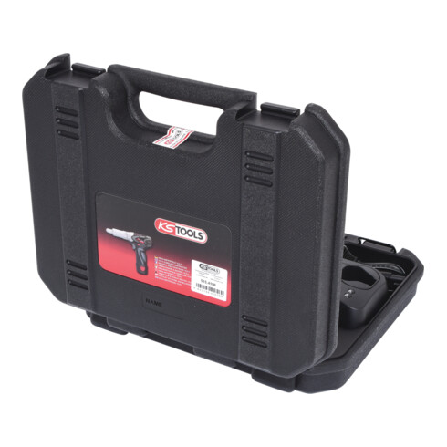 KS Tools Pistolet à rivets aveugles à batterie avec 2 batteries et 1 chargeur