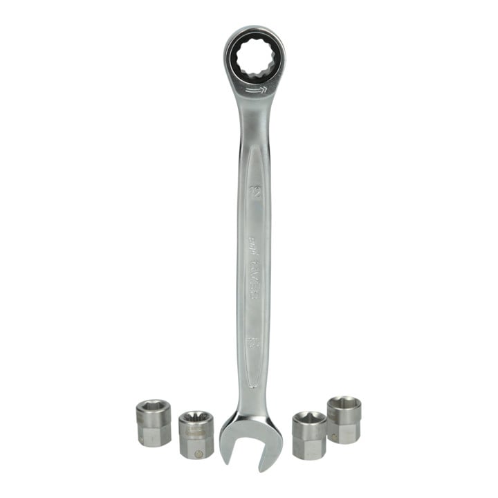 KS Tools Piston de frein Piston Clé à douille spéciale pour freins à disque WABCO et Knorr, 5 pcs.