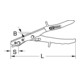 KS Tools plaatknabbelschaar, 265mm