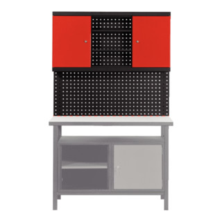 KS Tools Plateau mural pré-percé pour fixation de crochets et accessoires