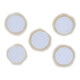 KS Tools Polierpad Lammfell Ø 50mm 5er Pack