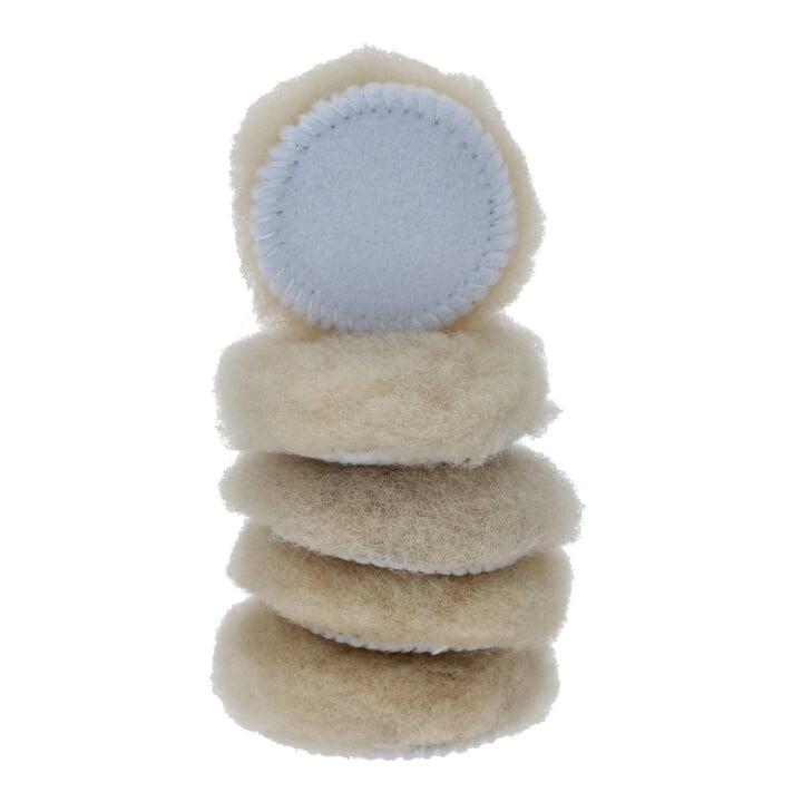 KS Tools Polierpad Lammfell Ø 50mm 5er Pack