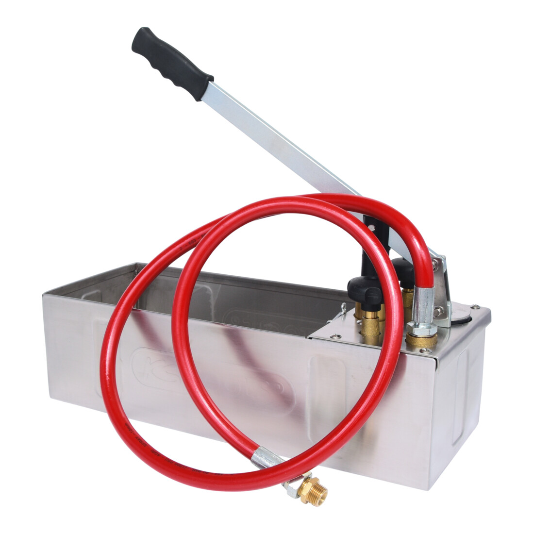 KS Tools Pompa per test di pressione in acciaio Inox, 12L