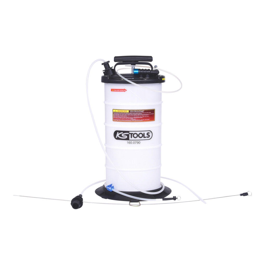KS Tools Pompe d'aspiration par vide 9,5 l avec 4 sondes