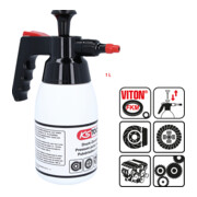 KS Tools pompspuitfles voor remmenreiniger, 1 l-2