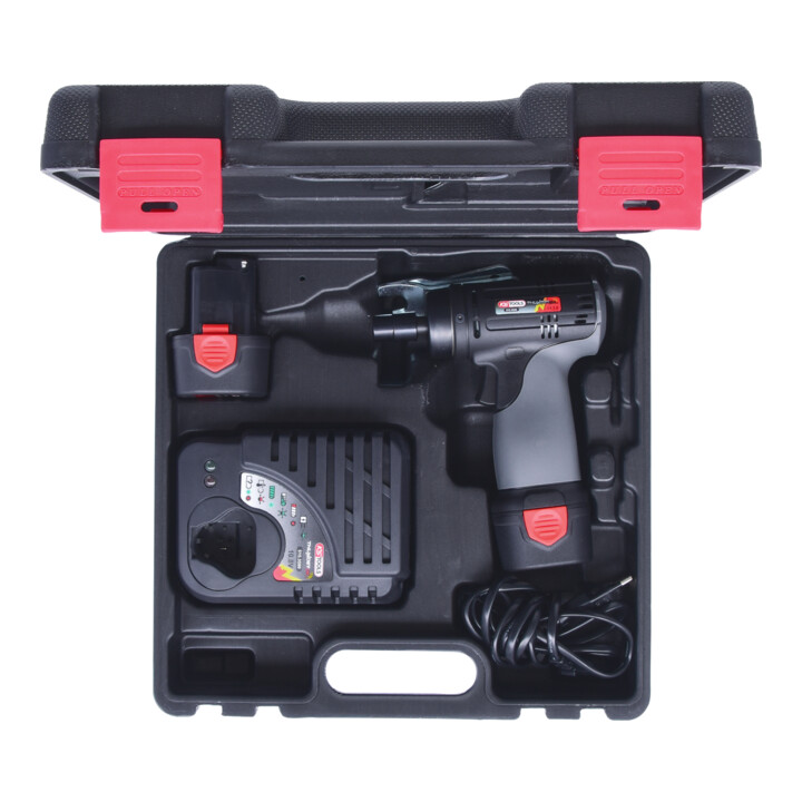 KS Tools Ponceuse sur batterie, 22.000 Tr/min 10,8V, avec 2 batteries et chargeur