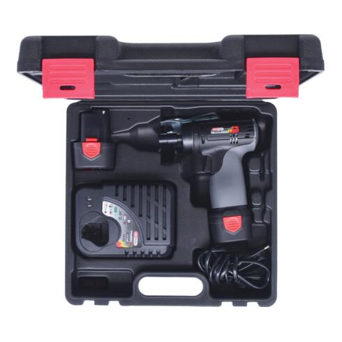 KS Tools Ponceuse sur batterie, 22.000 Tr/min 10,8V, avec 2 batteries et chargeur