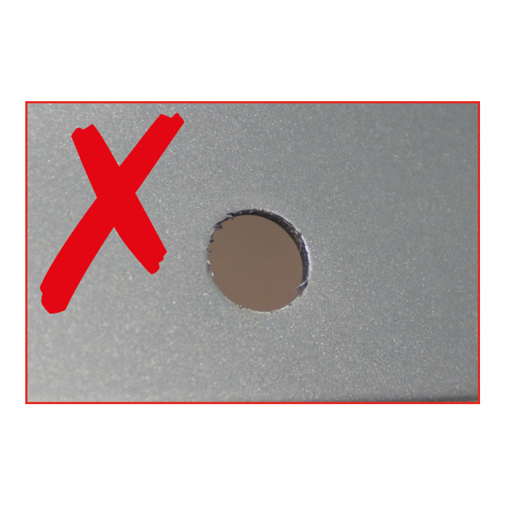 KS Tools ponsen set, 2 stuks, Ø 38,9 mm (VW)