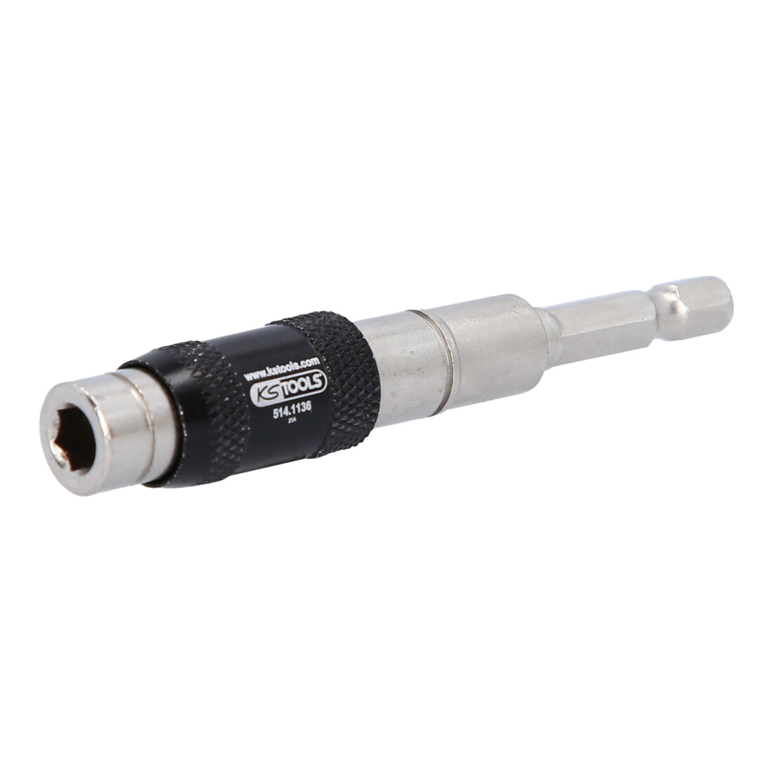 KS Tools Portabit a cambio rapido magnetico con snodo da 1/4"