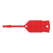 KS Tools Portachiavi con occhiello, rosso, 500pz.-3