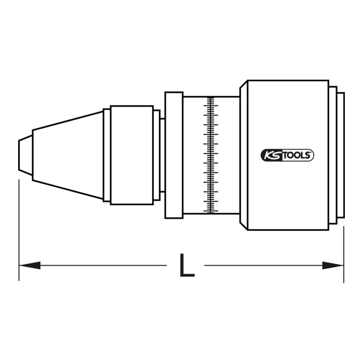 KS Tools Präzisions-Drehmoment-Prüfgerät, 5-60mNm