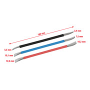 KS Tools Präzisions-Hebelwerkzeug-Satz, 3-tlg.