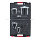 KS Tools precisie trekker en extractor set, Ø 10-75mm, 13 delig