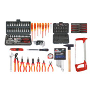 KS Tools Premium Max gereedschapskoffer voor elektricien, 195 delig