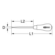 KS Tools priem, 190mm-5