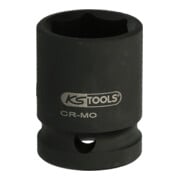 KS Tools Prise de courant hexagonale 1,1/2", 48 mm, courte