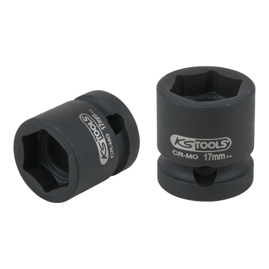 KS Tools Prise de courant hexagonale 1/2", extra courte, 17,0 mm